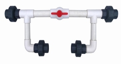 Bypass voor Venturi Injector 1/2".