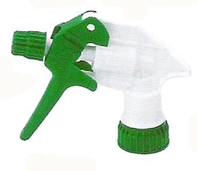 Tex-Spray wit/groen met 17 cm aanzuigbuis