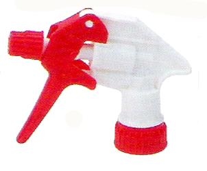 Tex-Spray wit/rood met 17 cm aanzuigbuis